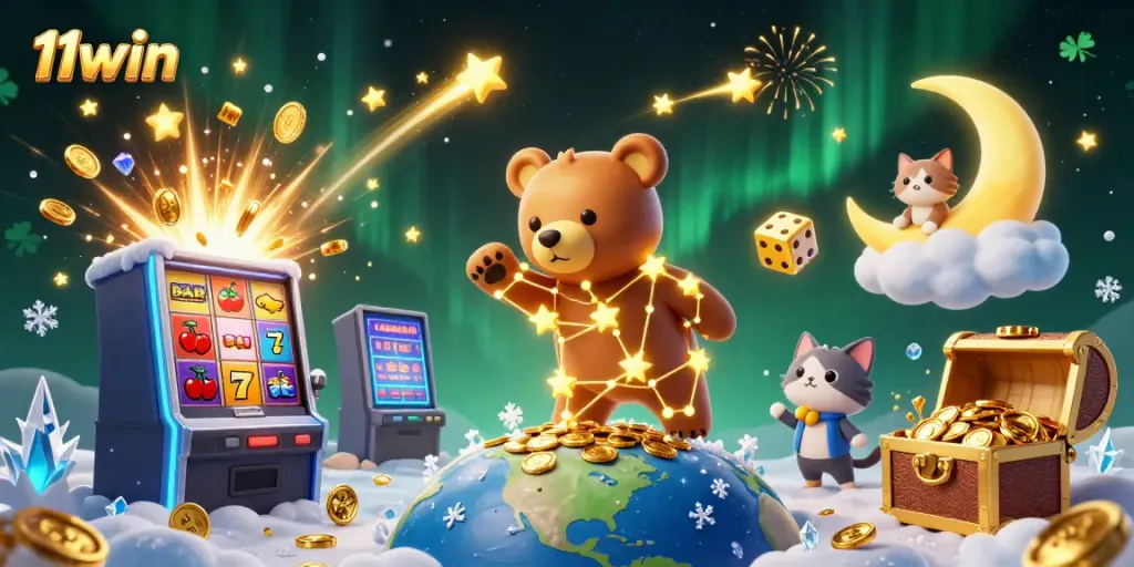 Experience exciting gameplay at 11win with vibrant jackpot scenes and engaging casino elements.