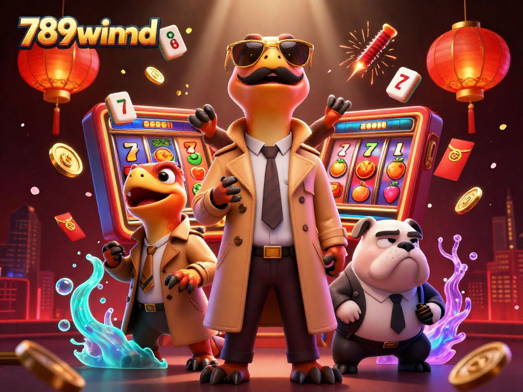 Experience the fun of 789winnd as raptors try to sneak into a VIP casino lounge.